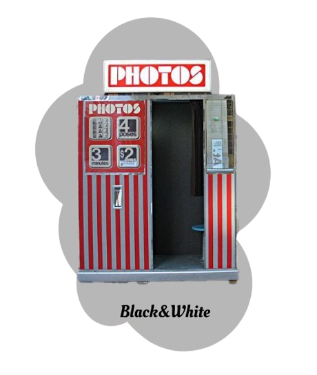Black&White - Cabine noir et blanc